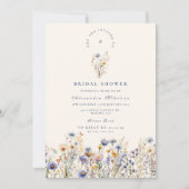 Cornflower Meadow Bridal Shower Kaart (Voorkant)