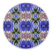 CORNFLOWER-STROMEN KERAMISCHE KNOP (Voorkant)