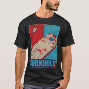 Cornhole Bean Bag Cornhole Retro  T-shirt