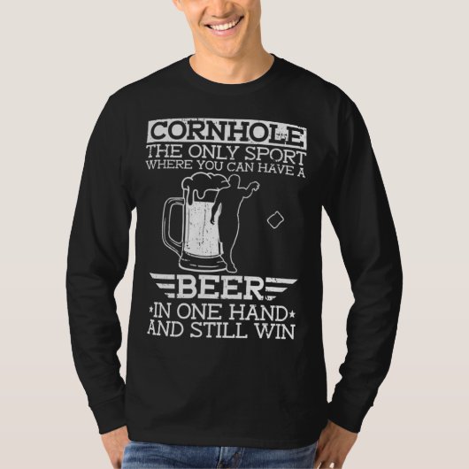 Cornhole Beer   Cornhole  1 T-shirt (Voorkant)