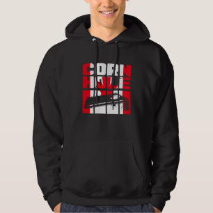 Cornhole Canada vlag Canadees esdoornblad Hoodie
