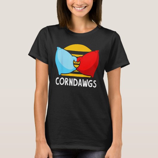 Cornhole Corn Hole Corndawgs T-shirt (Voorkant)