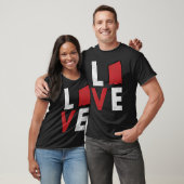 Cornhole Corn Hole LOVE 1 T-shirt (Unisex)