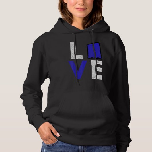 Cornhole Corn Hole LOVE Hoodie (Voorkant)