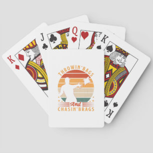 Cornhole - Gooien tassen en Chasin opscheppen Pokerkaarten