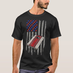 Cornhole maïsgat Patriottisch 1 T-shirt