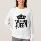 CORNHOLE QUEEN T-Shirts (Voorkant)