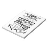 Cornhole-regels - 40-Easy Tear-Away Page Notitieblok (Gedraaid)