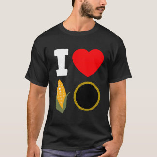 Cornhole S voor mannen vrouwen Kinder Ik hou van C T-shirt