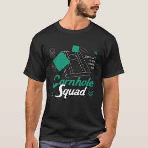 Cornhole Squad Wilderness Ironisch Gezegde Pullove T-shirt