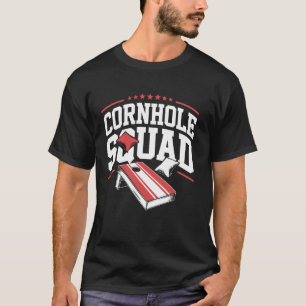 Cornhole-team Grappige Cornhole-ploeg T-shirt