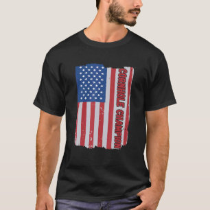 Cornhole Trophy Champion Bean Bag Cornhole T-shirt