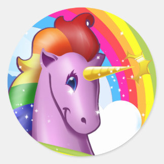 Cornifier les autocollants de licorne
