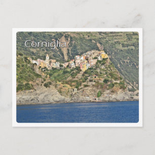 CORNIGLIA - Cinque Terre - Liguria - Italië Briefkaart