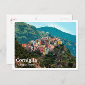 CORNIGLIA - Cinque Terre - Liguria - panorama - Briefkaart (Voorkant / Achterkant)