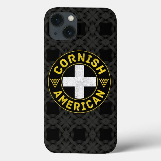Cornish American Flag Case-Mate iPhone Case (Achterkant)