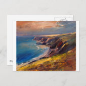 Cornish Coast bij Newquay Briefkaart (Voorkant / Achterkant)