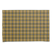 Cornish National Tartan Yellow and Black Pset Kussensloop (Voorkant-Rechts)