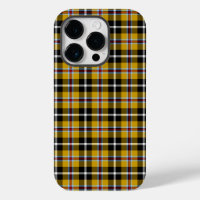 Cornish National Tartan Yellow Black Pset