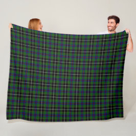 Cornish Nationale Jacht Tartan Fleece Deken