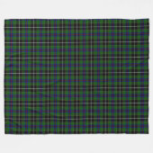 Cornish Nationale Jacht Tartan Fleece Deken (Voorkant (Horizontaal))