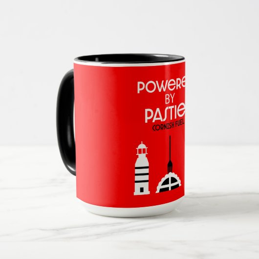 Cornish Pasties Cornwall Mok (Voorkant links)