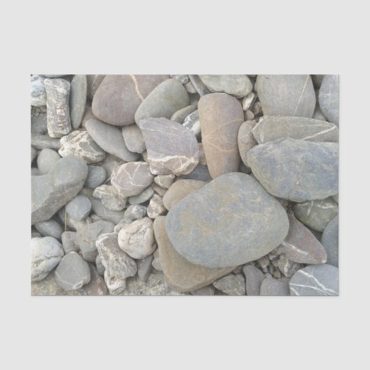 Cornish pebbles tissuepapier (Voorkant)
