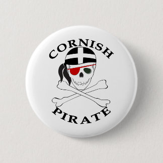 Cornish Pirate 1 Ronde Button 5,7 Cm