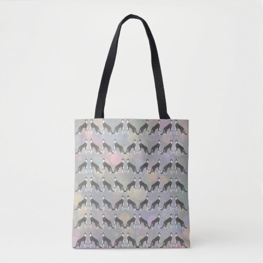 Cornish Rex Allover Canvas tas (Voorkant)