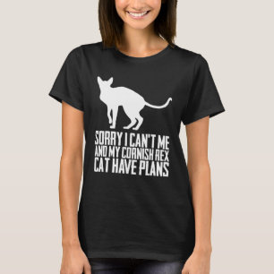 Cornish Rex Cornish Rex katten Cornish Rex kitten T-shirt