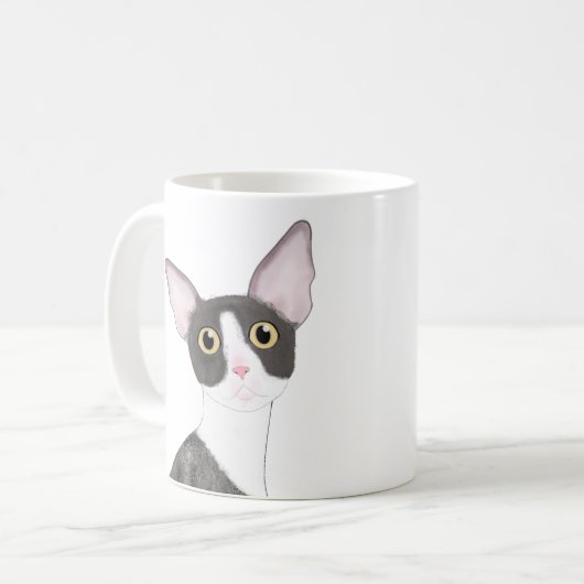 Cornish Rex Mug (Devant gauche)