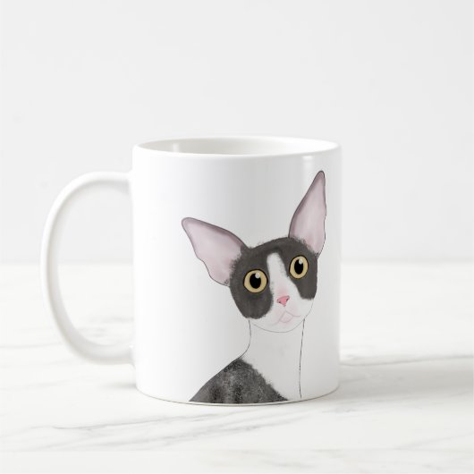 Cornish Rex Mug (Gauche)