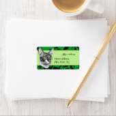 Cornish Rex Sketch Etiket (Insitu)