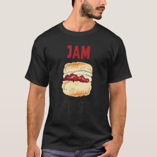 Cornish Scones Ideeën for Women & Cornwall Jam Fir T-shirt