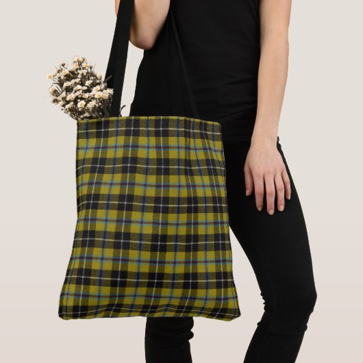 Cornish Scottish Tartan Canvas tas (Dichtbij)