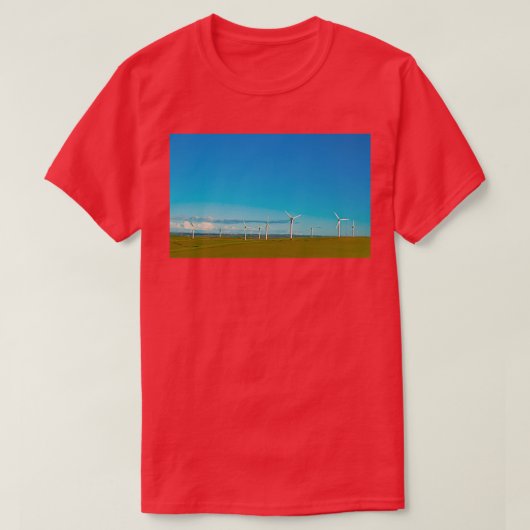 Cornish Windfarm T-shirt (Design voorkant)