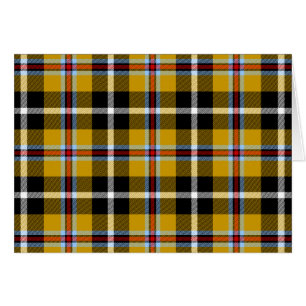 Cornouailles National Tartan Jaune et Noir Plaid