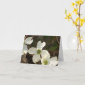 Cornouillers de carte de note (Fleur jaune)