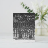 Cornstalk Wete Iron Fence Briefkaart (Staand voorkant)