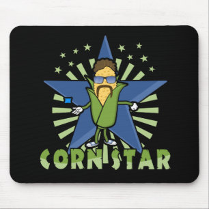 Cornstar Funny Cornhole-spelers Design Muismat
