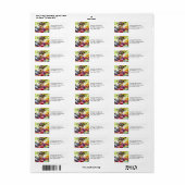 Cornucopia Autumn Harvest Chef's Table Etiket (Full Sheet)