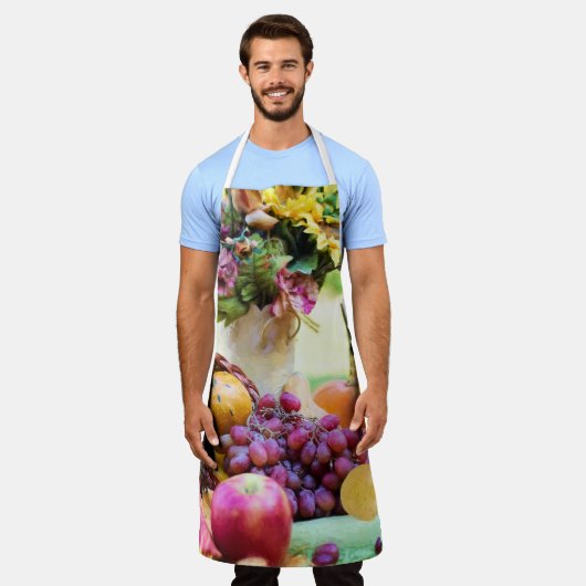 Cornucopia Autumn Harvest Chef's Table Schort (Gedragen)