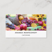 Cornucopia Autumn Harvest Chef's Table Visitekaartje (Voorkant)