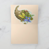CORNUCOPIA BLANK - CARTE TOUTE OCCASION (Intérieur)