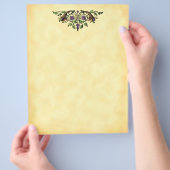 Cornucopia Harvest  Art Flyer-Sjabloon Flyer (Hand)