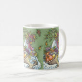 CORNUCOPIA HEN, GRÂCE AU POULET CLASSIQUE MUG (Devant droit)