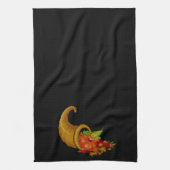 Cornucopia / Horn of Plenty Theedoek (Verticaal)