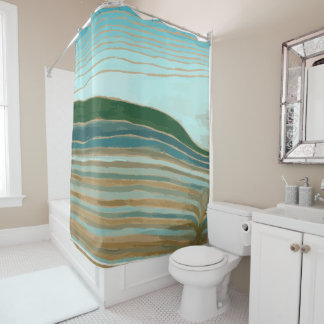 Cornucopia Lake Superior Shower Curtain Douchegordijn