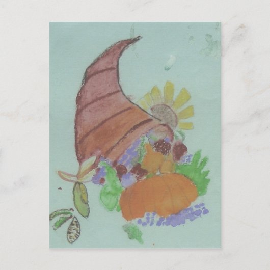 Cornucopie Briefkaart (Voorkant)
