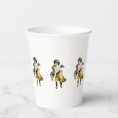 Cornucopie Mok Papieren Bekers (Voorkant)